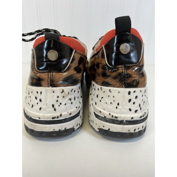Lucky Step Platform Sneaker Shoe. Multi‎ Color and Texture. Womens Sz 10 - Picture 5 of 10